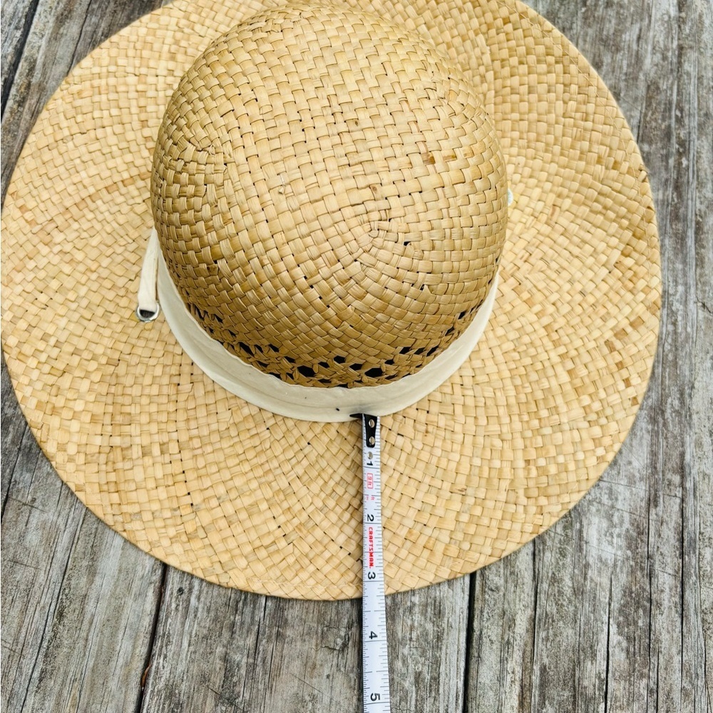Columbia Natural Straw Sun Hat size small/medium - Picture 4 of 6